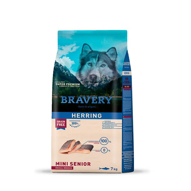 Bravery Herring Senior Small Breeds 2kg
