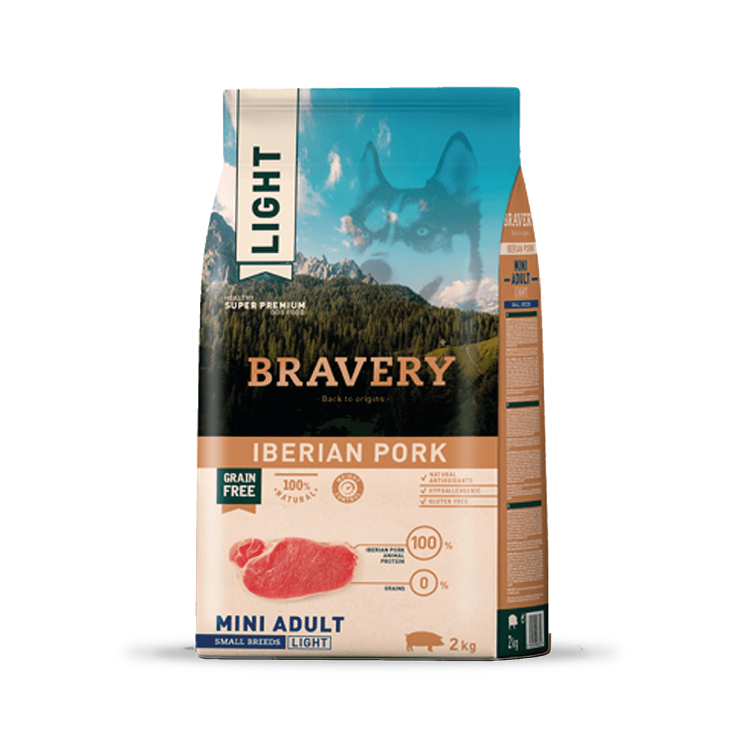 Bravery Light Iberian Pork Mini Adulto Small Breeds 2 Kg