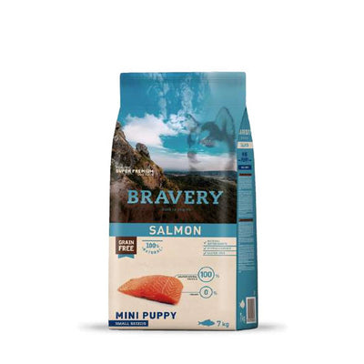 Bravery Salmon Mini Puppy Small Breeds 2kg