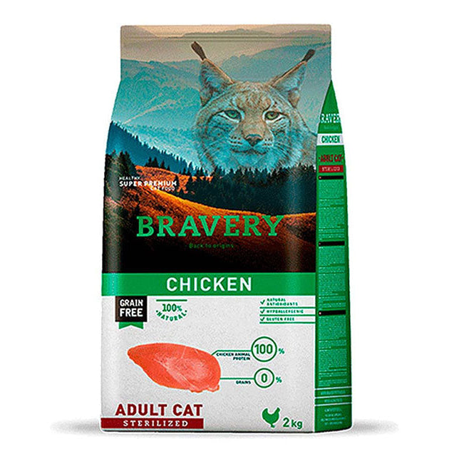 Bravery Chicken Adult Cat Sterilized 2kg
