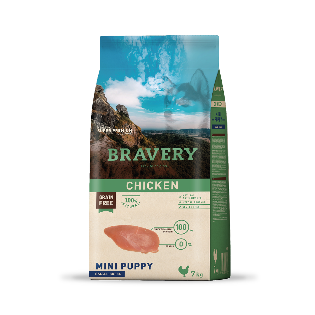 Bravery Chicken Mini Puppy Small Breeds 7kg