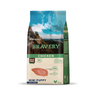 Bravery Chicken Mini Puppy Small Breeds 7kg