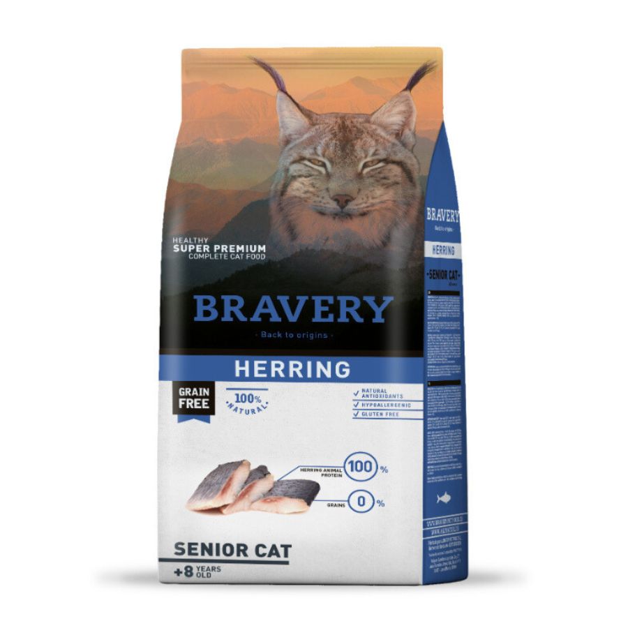 Bravery Herring Senior Cat 7 Kg
