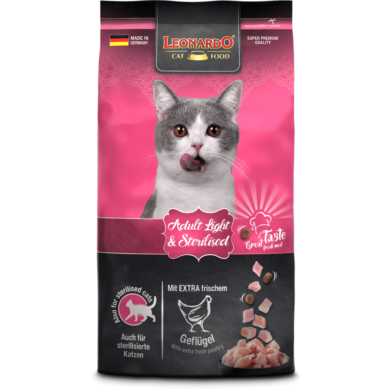 Leonardo Adulto Ligth Sterilised 1.8 Kg